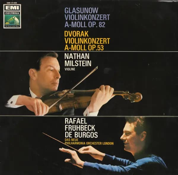 Okładka płyty Alexander Glazunov - Violinkonzert A-Moll Op. 82
