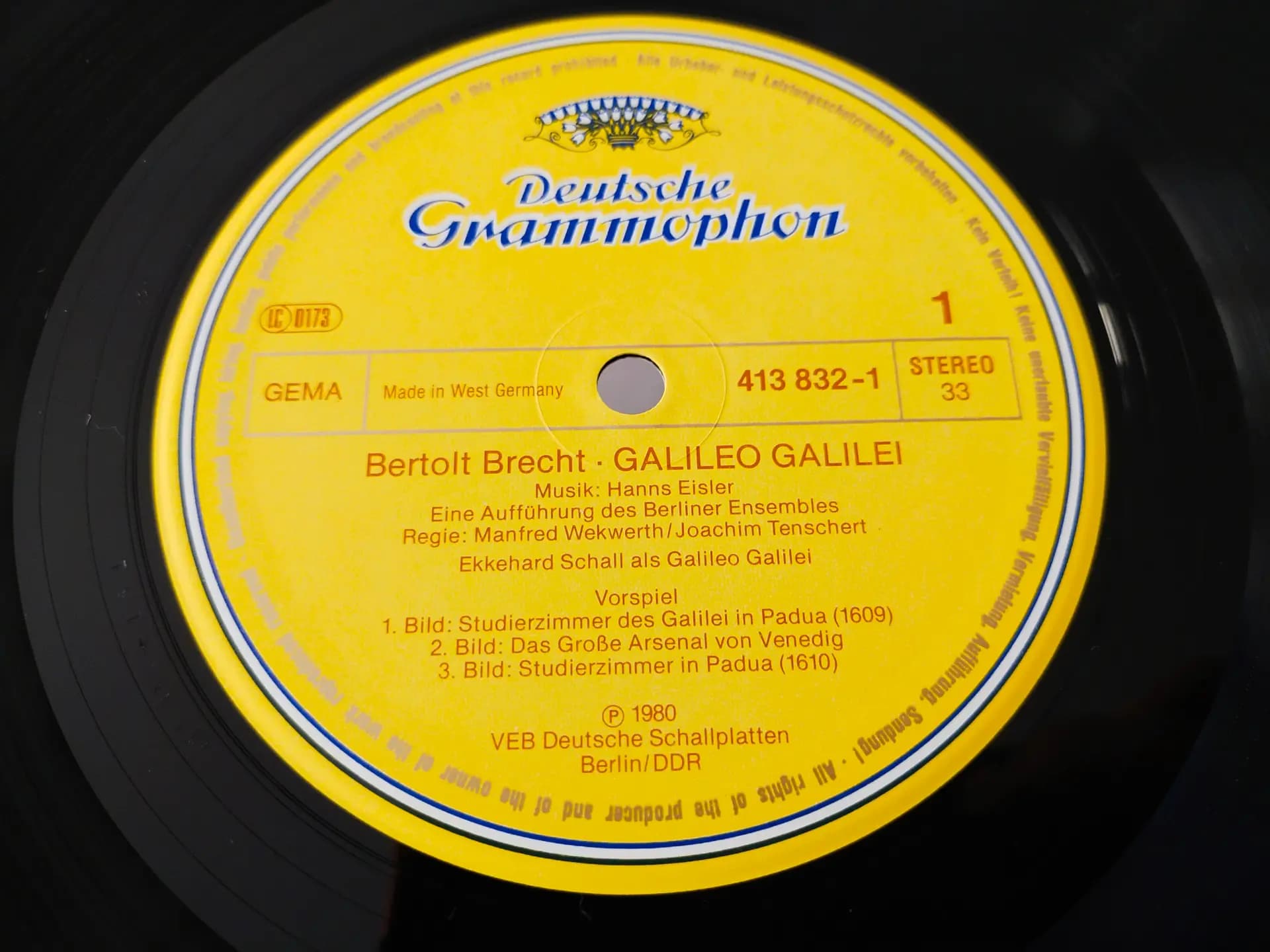 Główne zdjęcie - Brecht, Schall, Eisler, Ensemble - Galileo Galilei