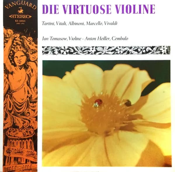 Główne zdjęcie - Jan Tomasow, Heiller - Die Virtuose Violine