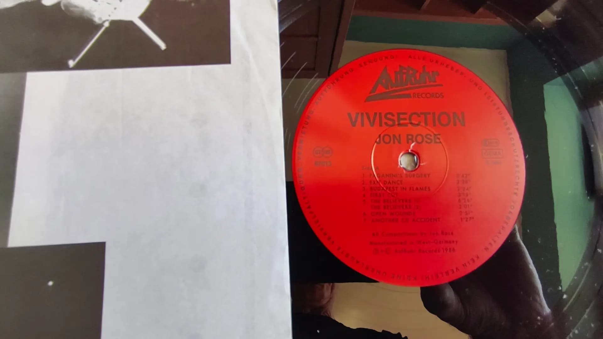 Główne zdjęcie - Jon Rose - Vivisection
