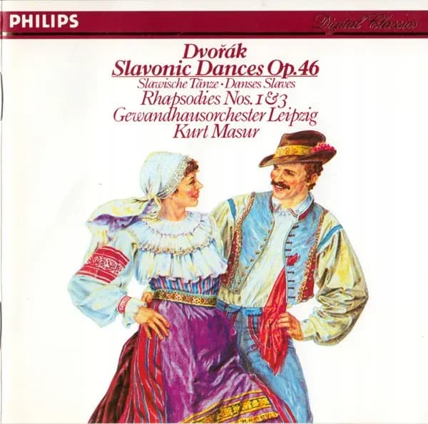 Główne zdjęcie - Gewandhausorchester Leipzig, Kurt Masur - Slavonic Dances Op. 46 / Slawische Tänze - Danses Slaves