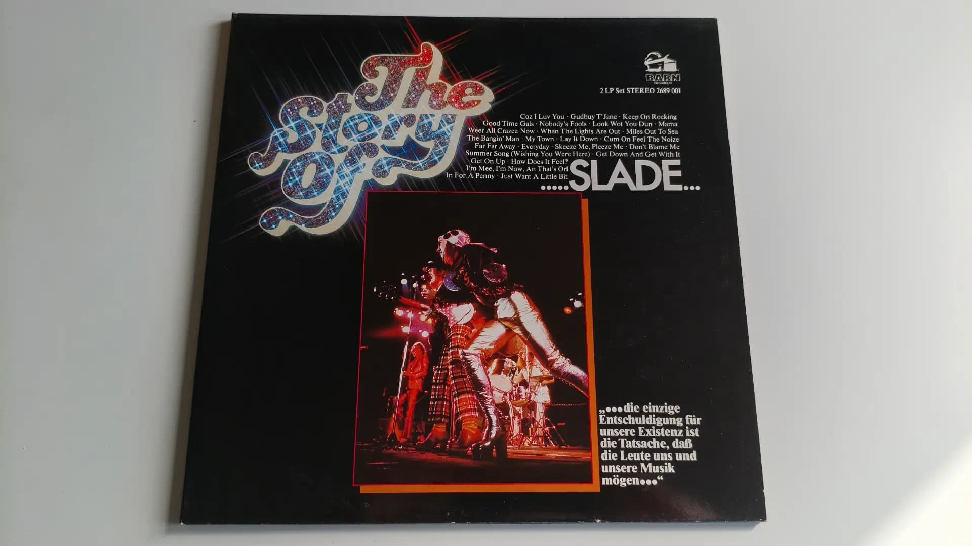 Okładka płyty Slade - The Story Of Slade