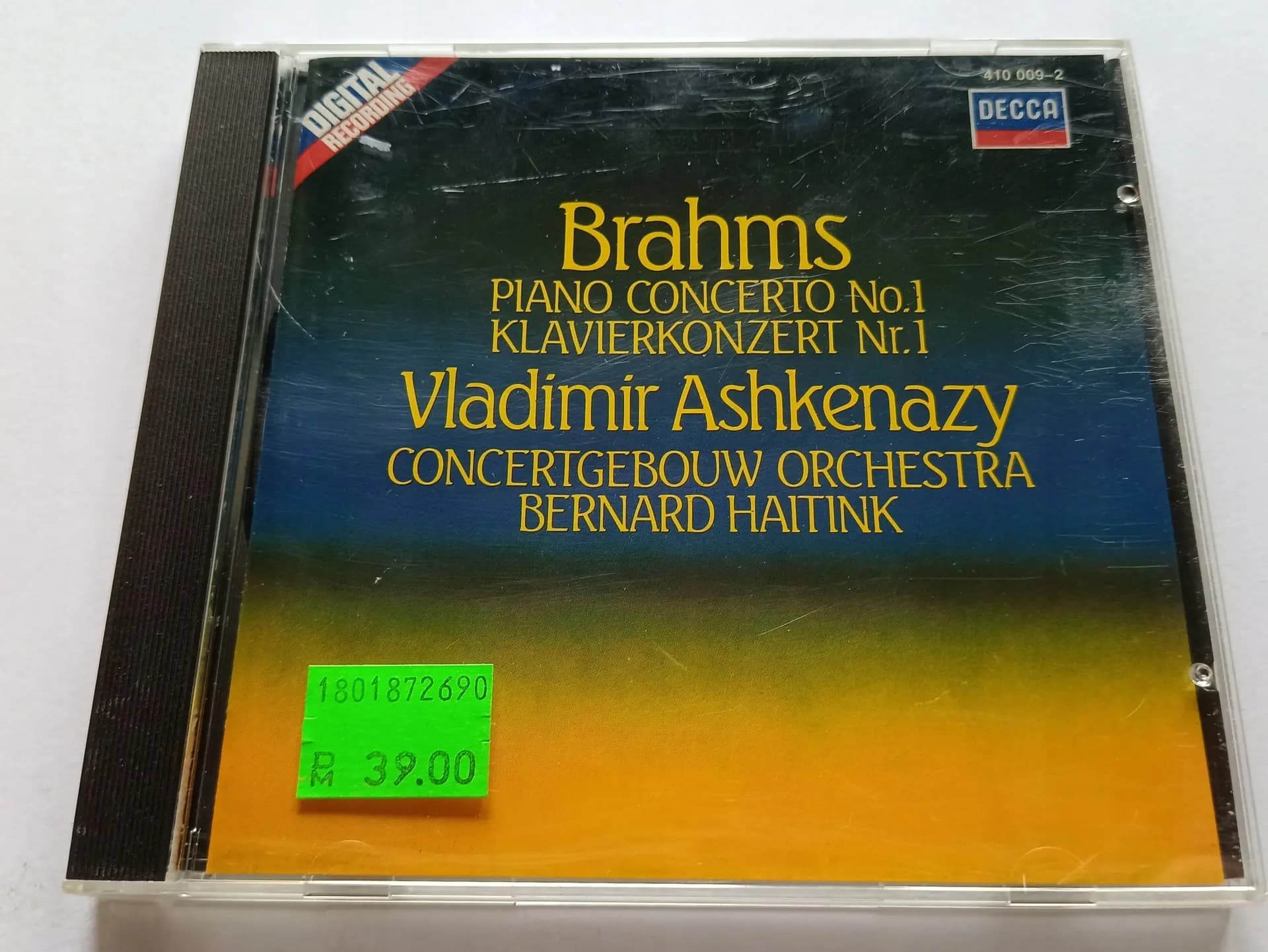 Główne zdjęcie - Brahms, Vladimir Ashkenazy - Piano Concerto No. 1