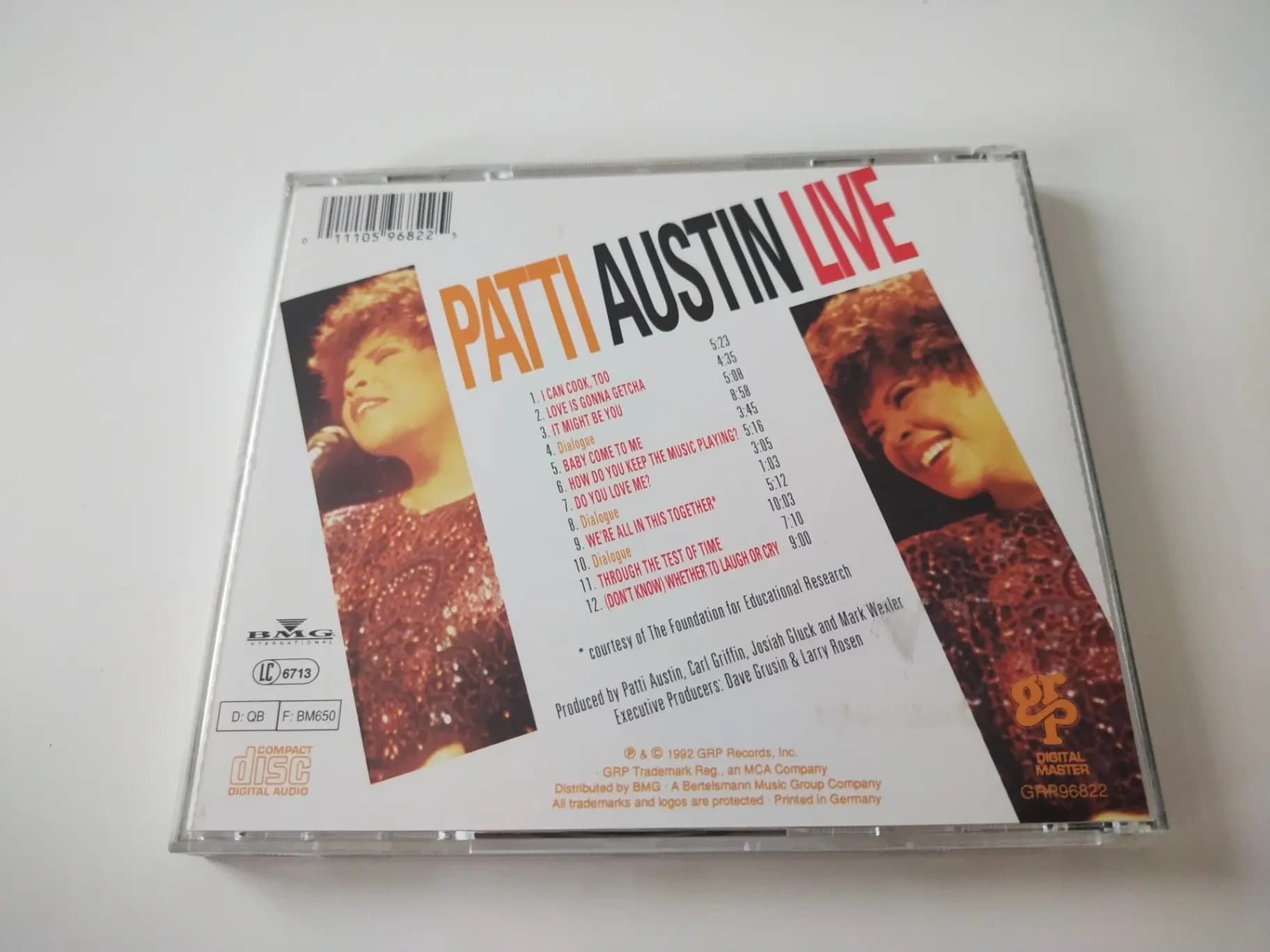 Główne zdjęcie - Patti Austin - Live
