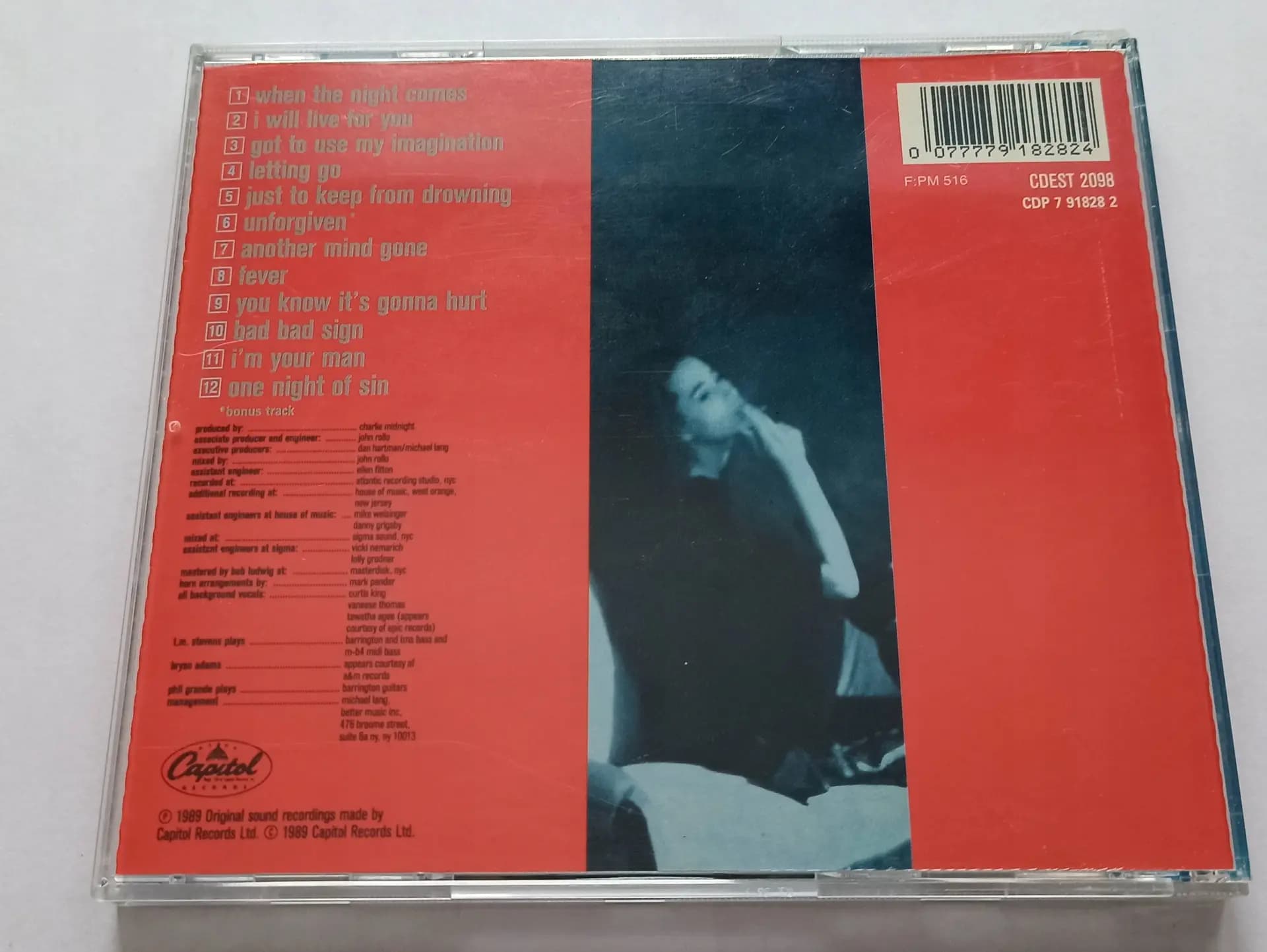 Główne zdjęcie - Joe Cocker - One Night Of Sin