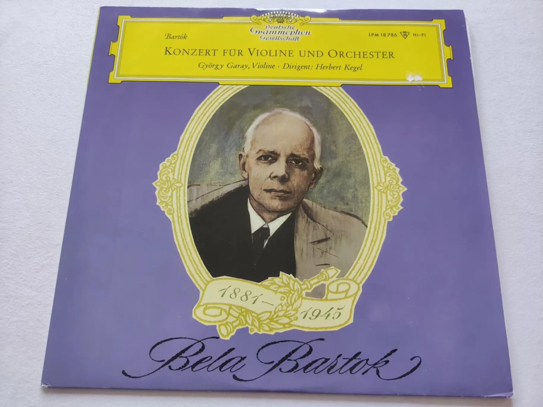 Konzert Für Violine Und Orchester - Bartók, Kegel