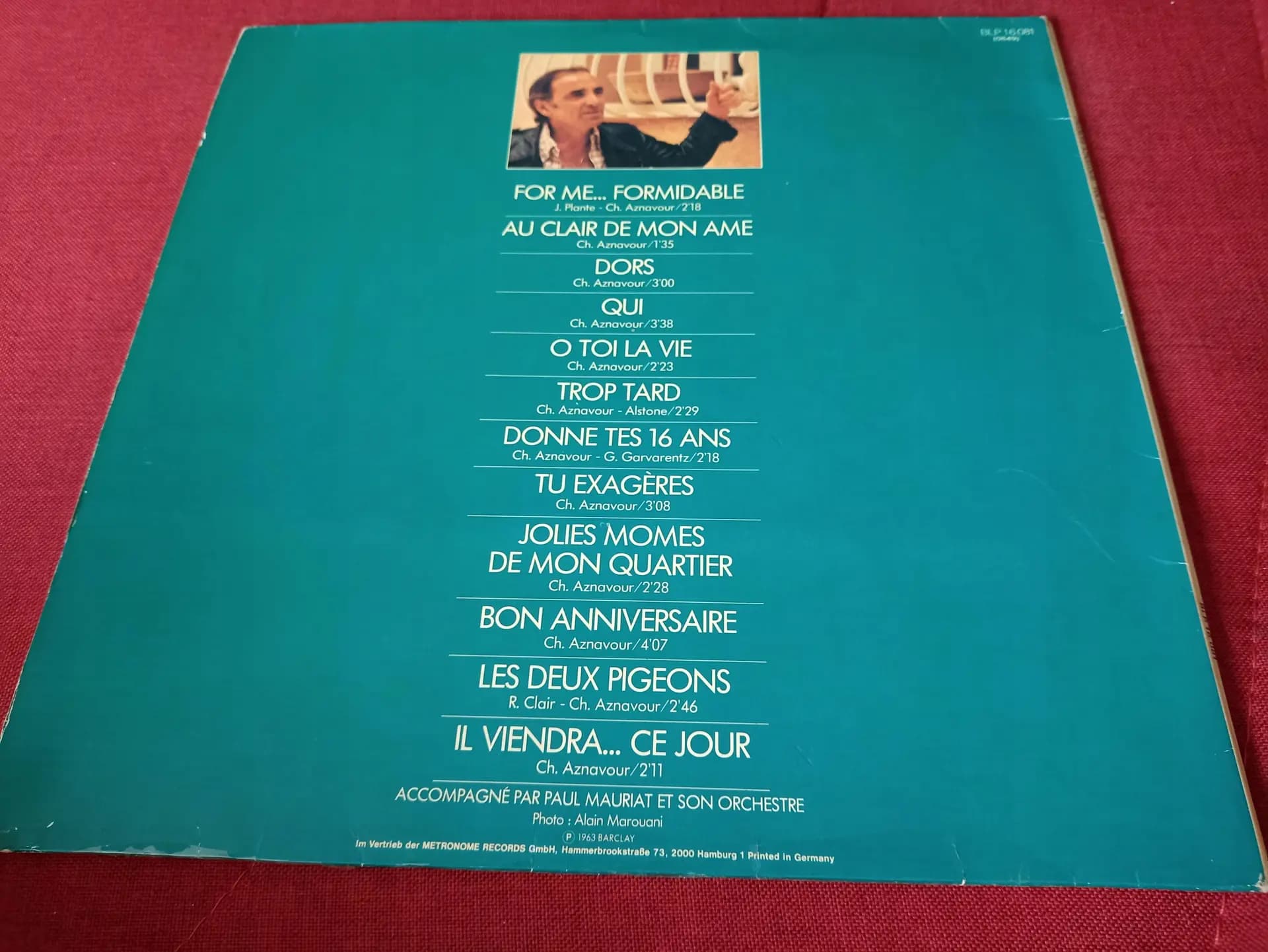 Główne zdjęcie - Charles Aznavour - Qui? - (Volume 4)