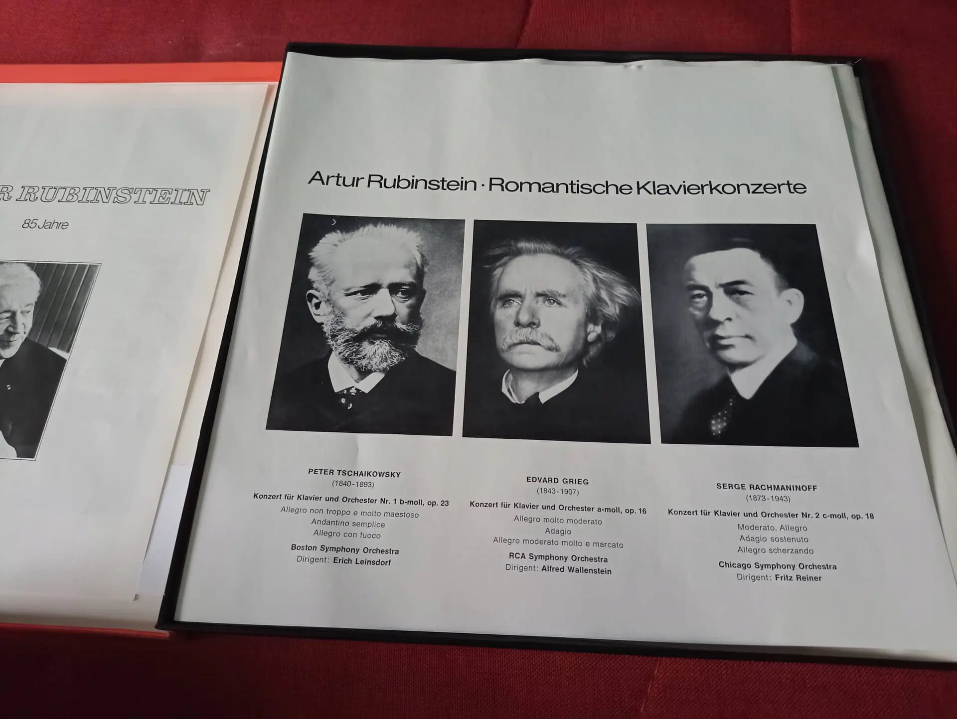 Główne zdjęcie - Rubinstein - Romantic Concertos