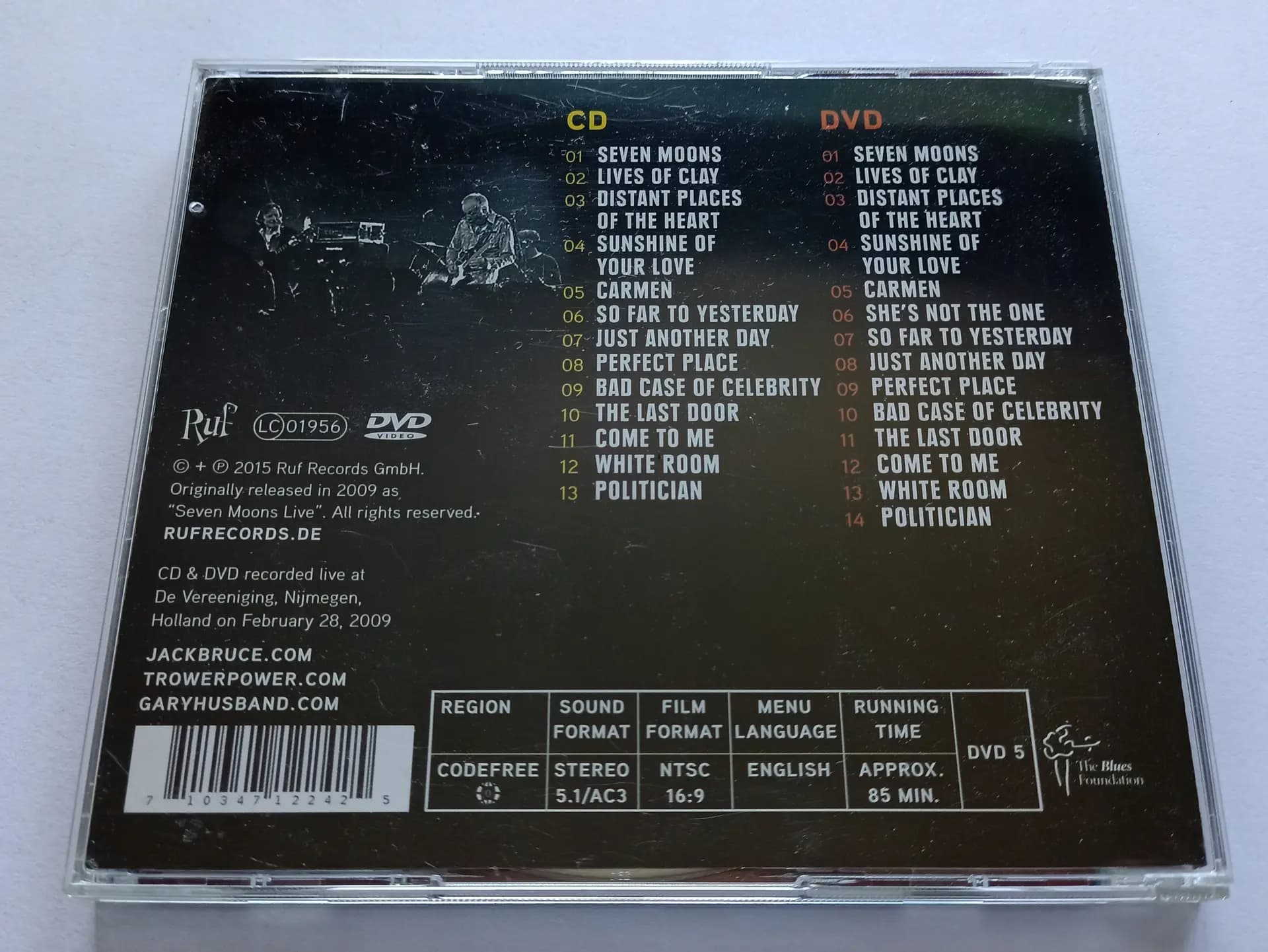 Główne zdjęcie - Jack Bruce, Robin Trower - Songs From The Road
