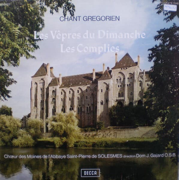 Główne zdjęcie - Dom Joseph Gajard - Chant Grégorien: Les Vêpres Du Dimanche