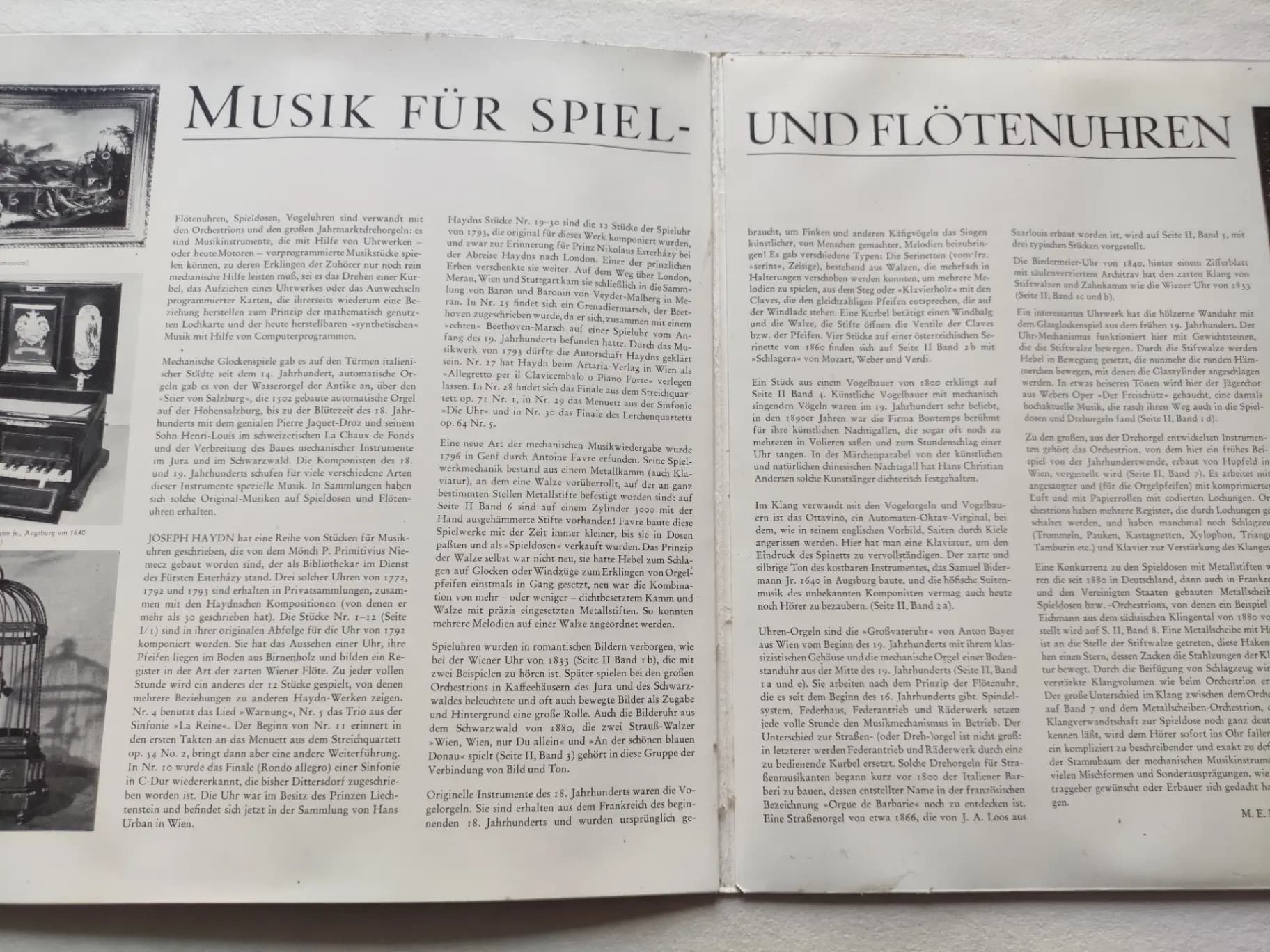 Główne zdjęcie - Haydn, Mozart - Musik Für Spiel- Und Flötenuhren