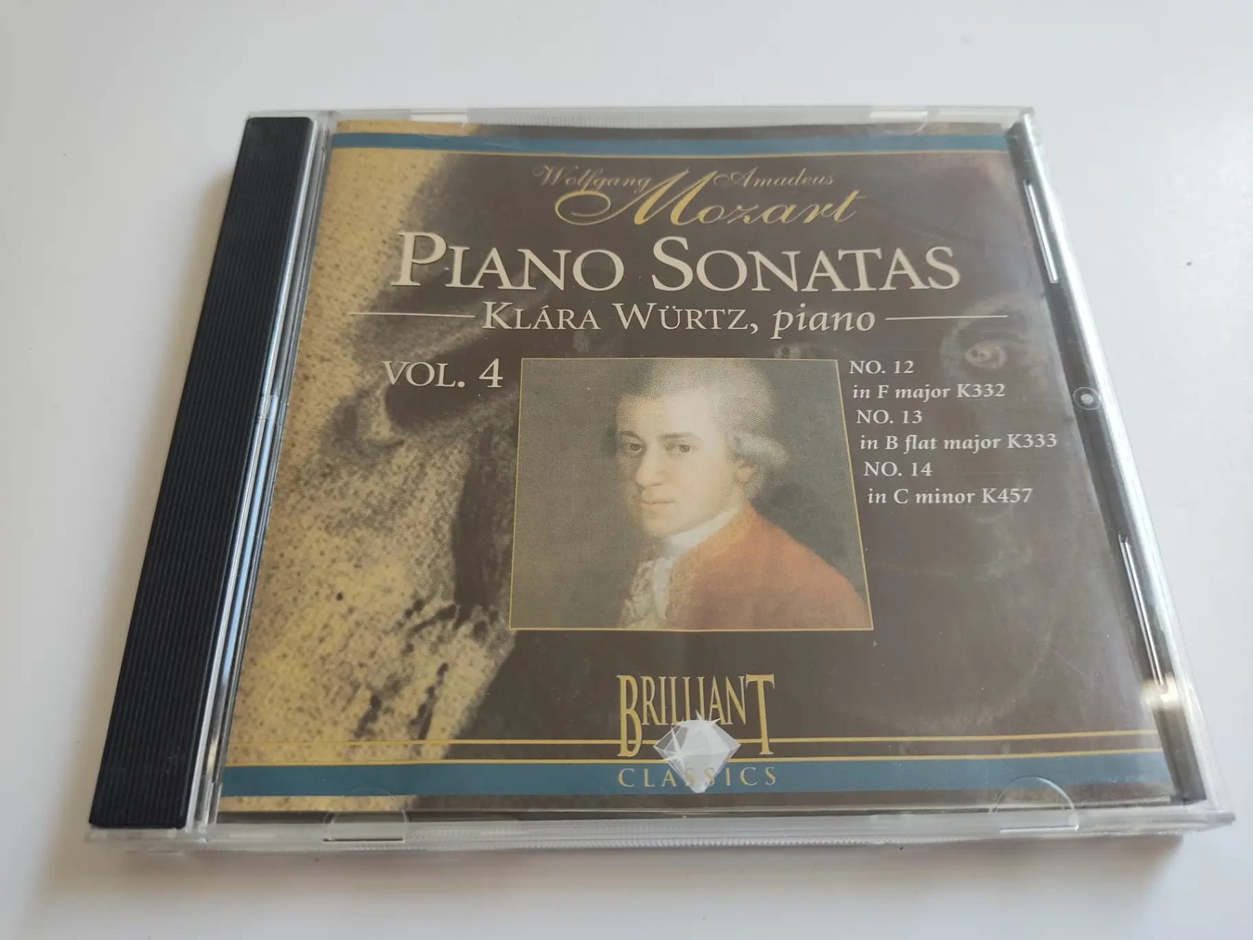 Główne zdjęcie - Mozart, Klára Würtz - Piano Sonatas Vol. 4