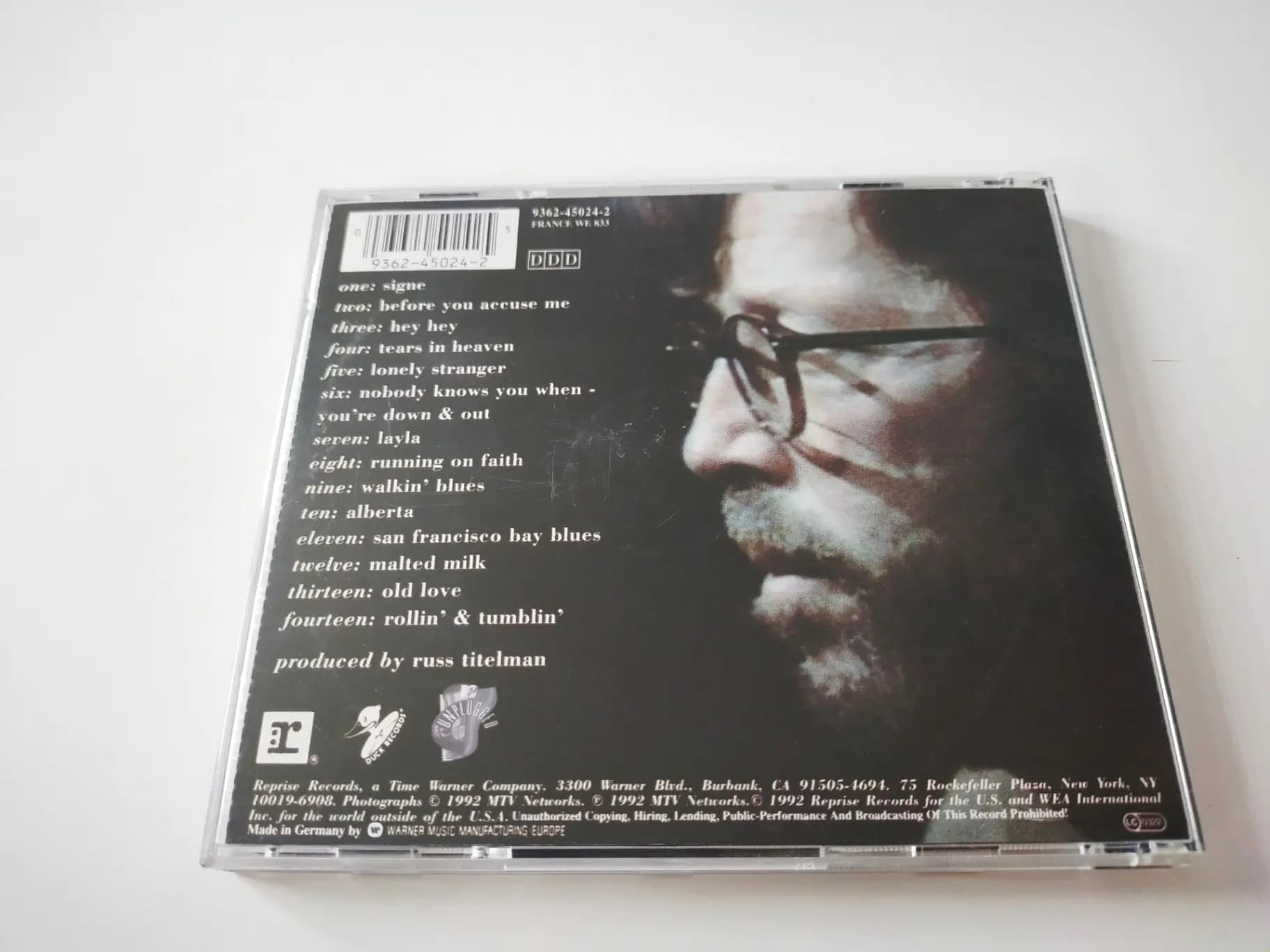 Główne zdjęcie - Eric Clapton - Unplugged