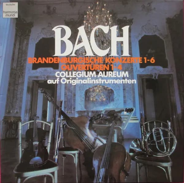 Główne zdjęcie - Bach, Collegium Aureum - Brandenburgische Konzerte 1-6, Ouvertüren 1-4