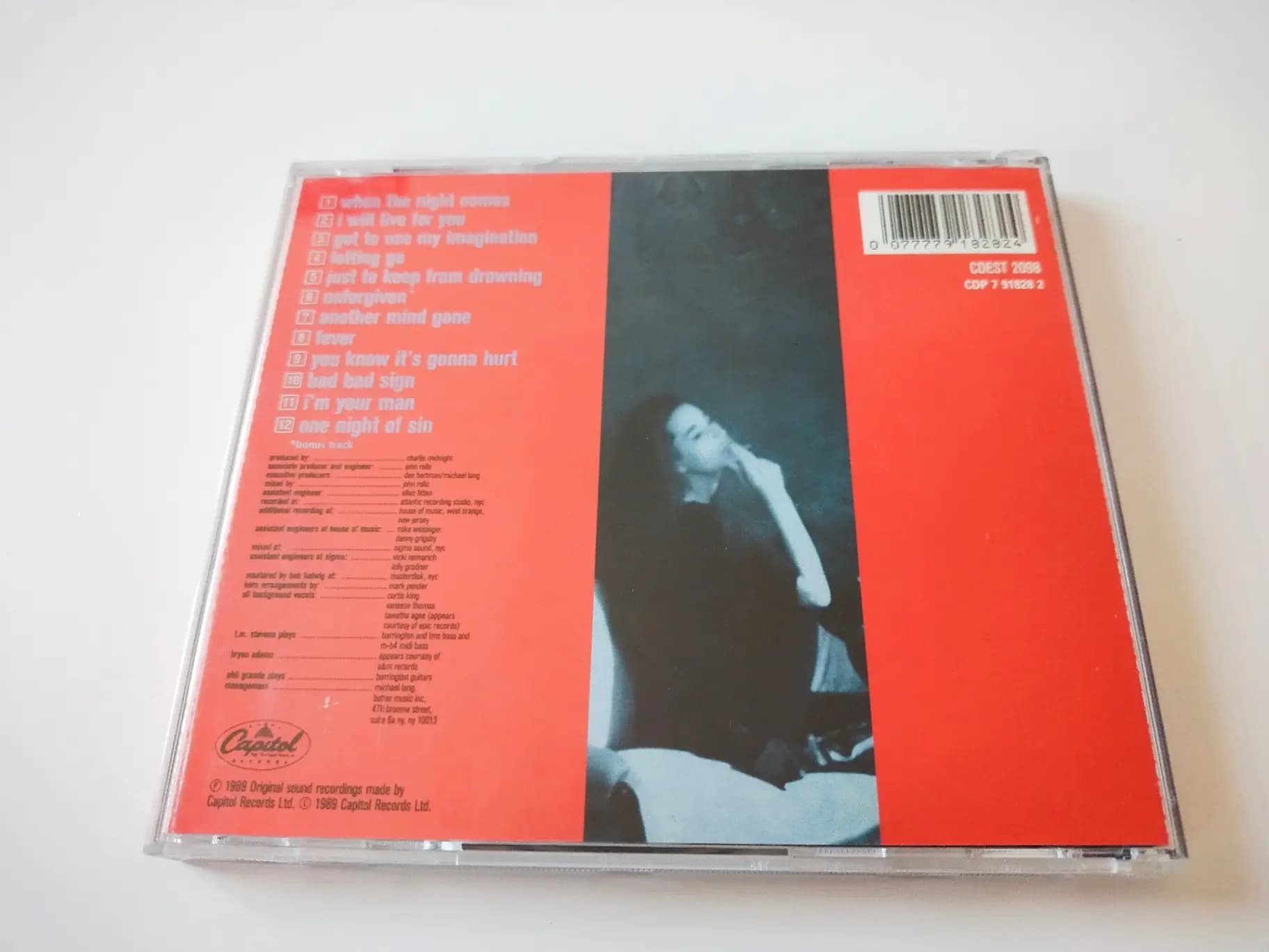 Główne zdjęcie - Joe Cocker - One Night Of Sin