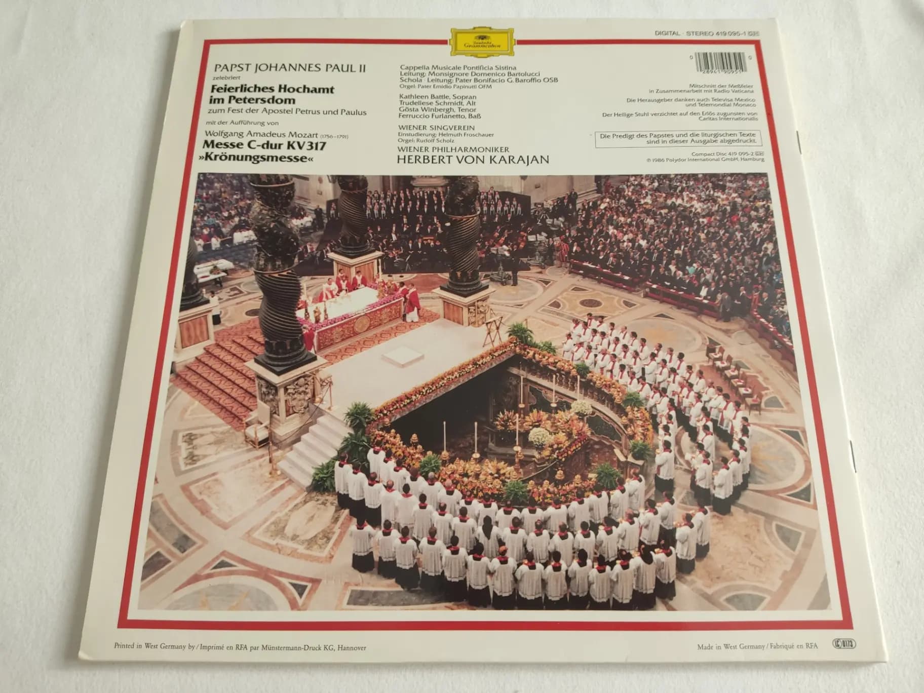 Główne zdjęcie - His Holiness Pope John Paul II - Zelebriert: Feierliches Hochamt Im Petersdom