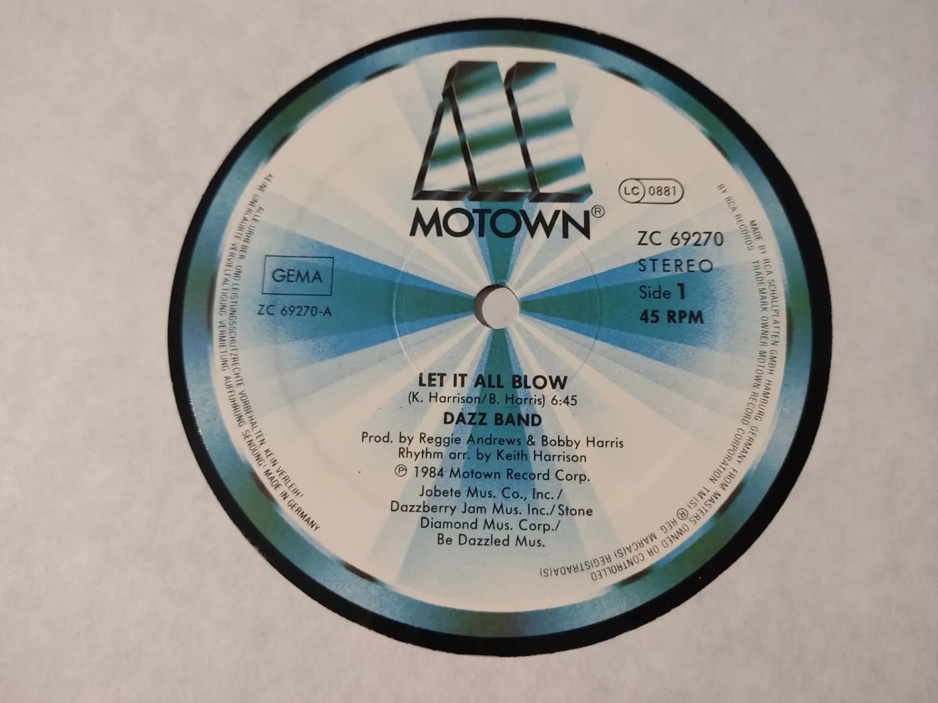 Główne zdjęcie - Dazz Band - Let It All Blow
