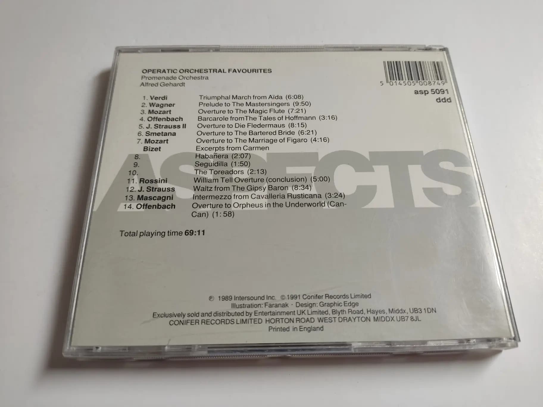 Główne zdjęcie - Various - Operatic Orchestral Favourites