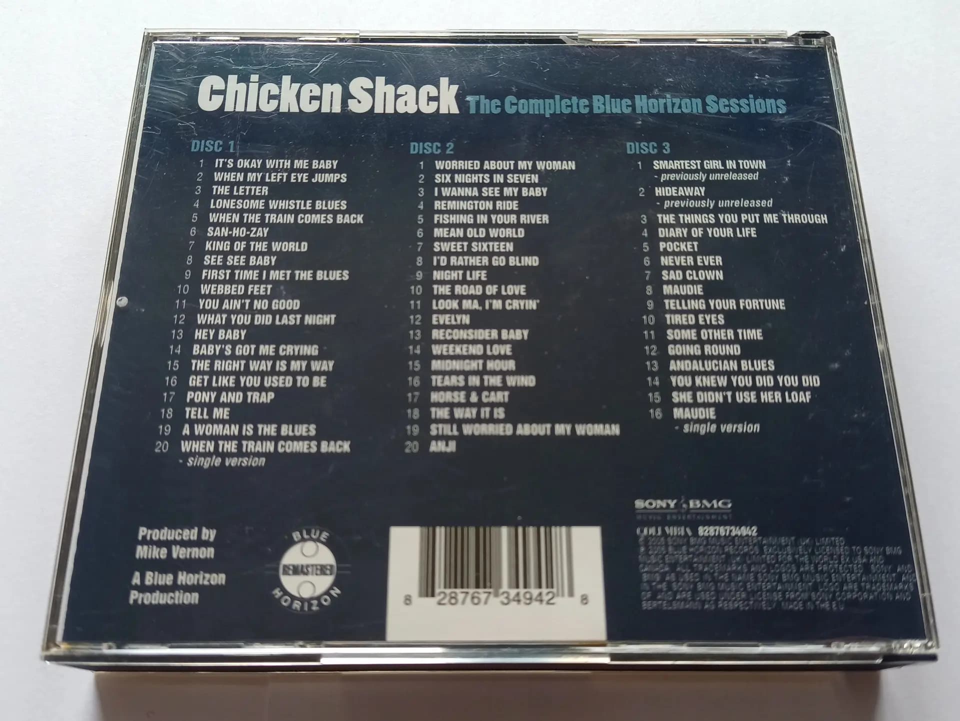 Główne zdjęcie - Chicken Shack - The Complete Blue Horizon Sessions