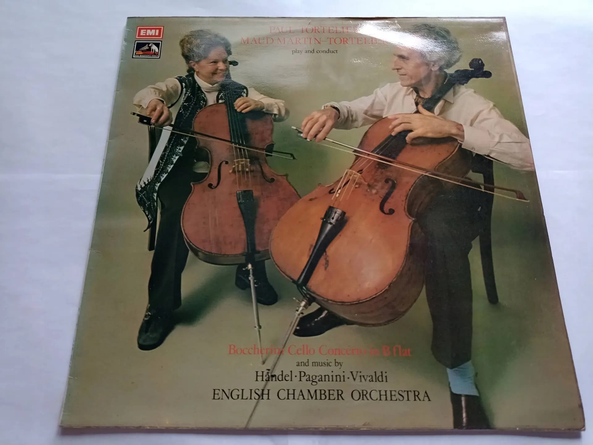 Główne zdjęcie - Paul Tortelier, Maud Martin - Tortelier Paul Tortelier Maud Martin Tortelier Play And Conduct Boccherini, Handel, Paganini, Vivaldi