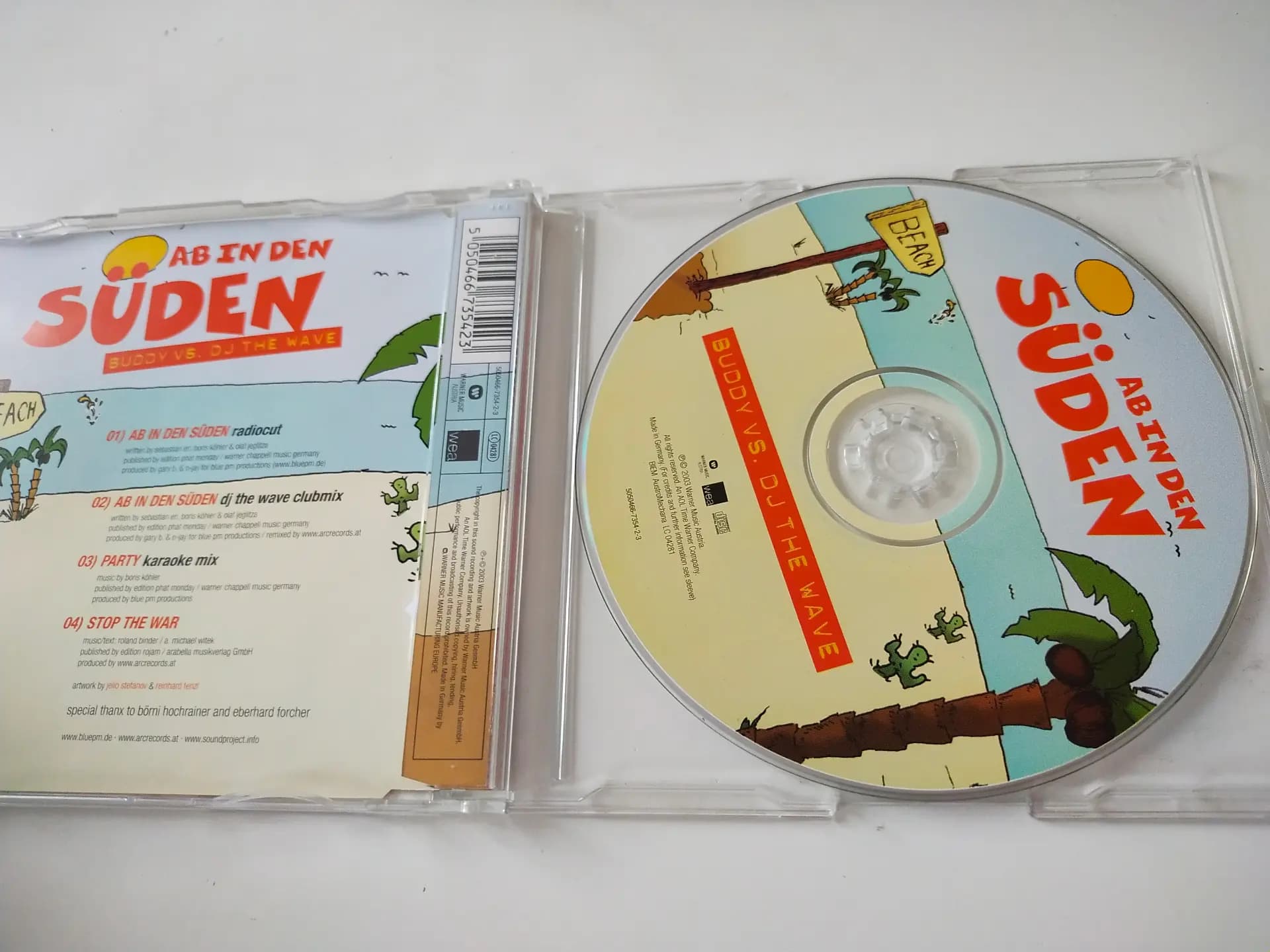 Główne zdjęcie - Buddy, DJ The Wave - Ab In Den Süden