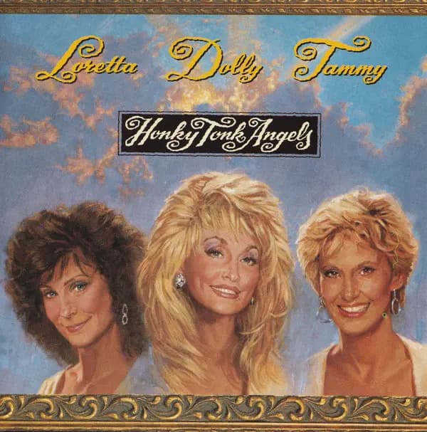 Okładka płyty Lynn, Parton, Wynette - Honky Tonk Angels