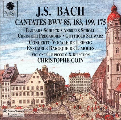 Główne zdjęcie - Bach, Christophe Coin - Cantates BWV 85, 183, 199, 175