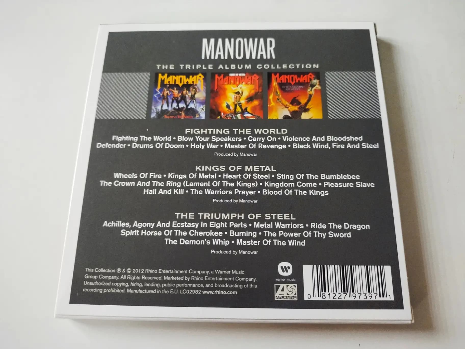 Główne zdjęcie - Manowar - The Triple Album Collection