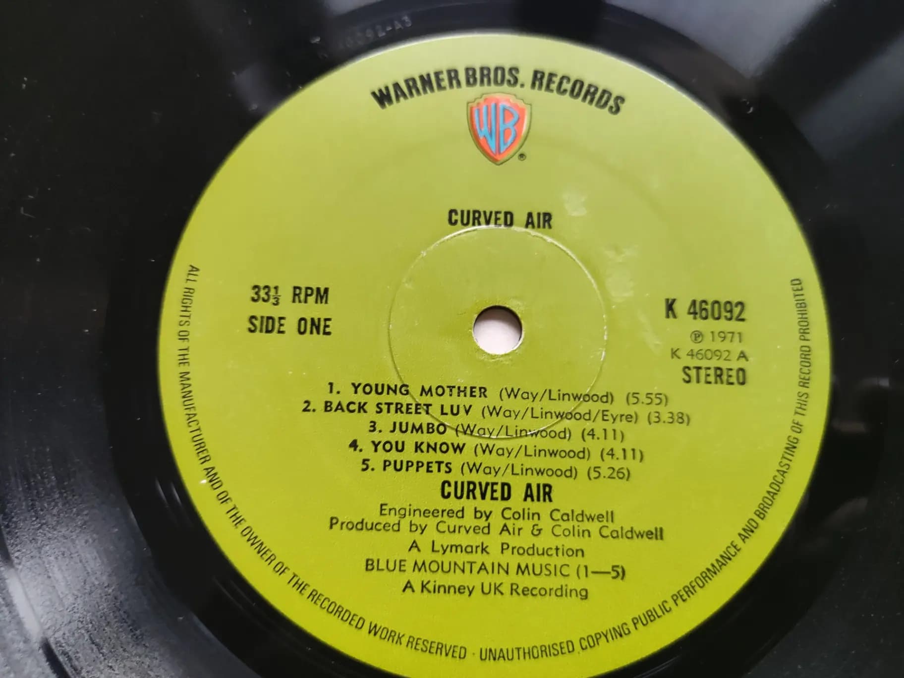 Główne zdjęcie - Curved Air - Second Album