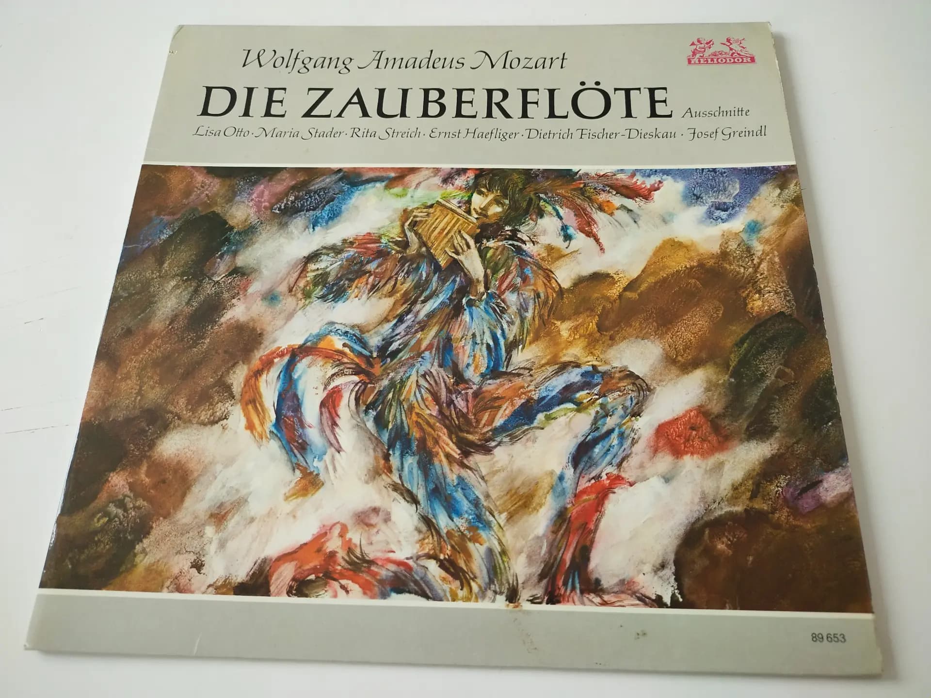 Główne zdjęcie - Mozart, Otto, Greindl - Die Zauberflöte Ausschnitte