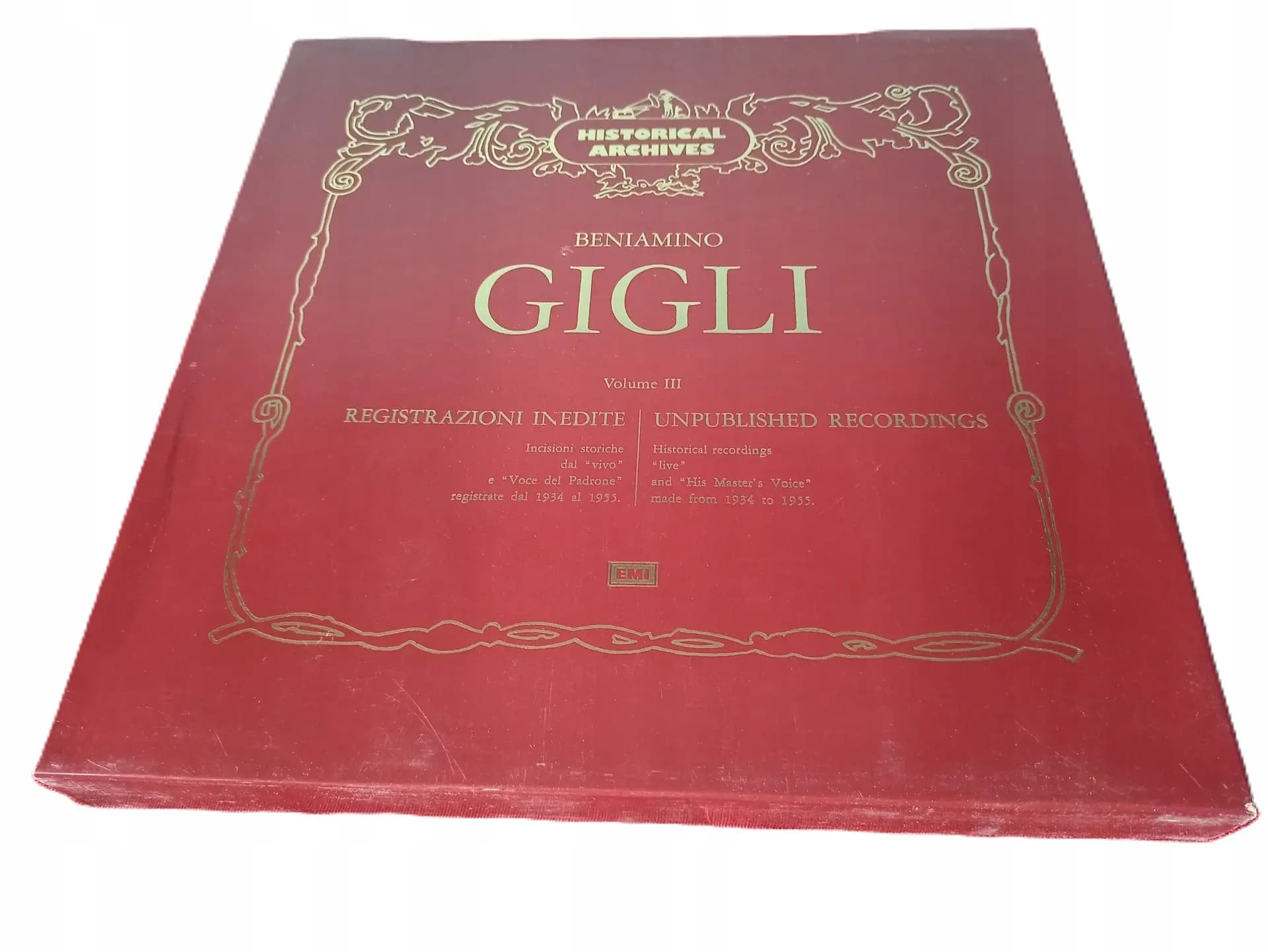 Główne zdjęcie - Beniamino Gigli - Volume 3