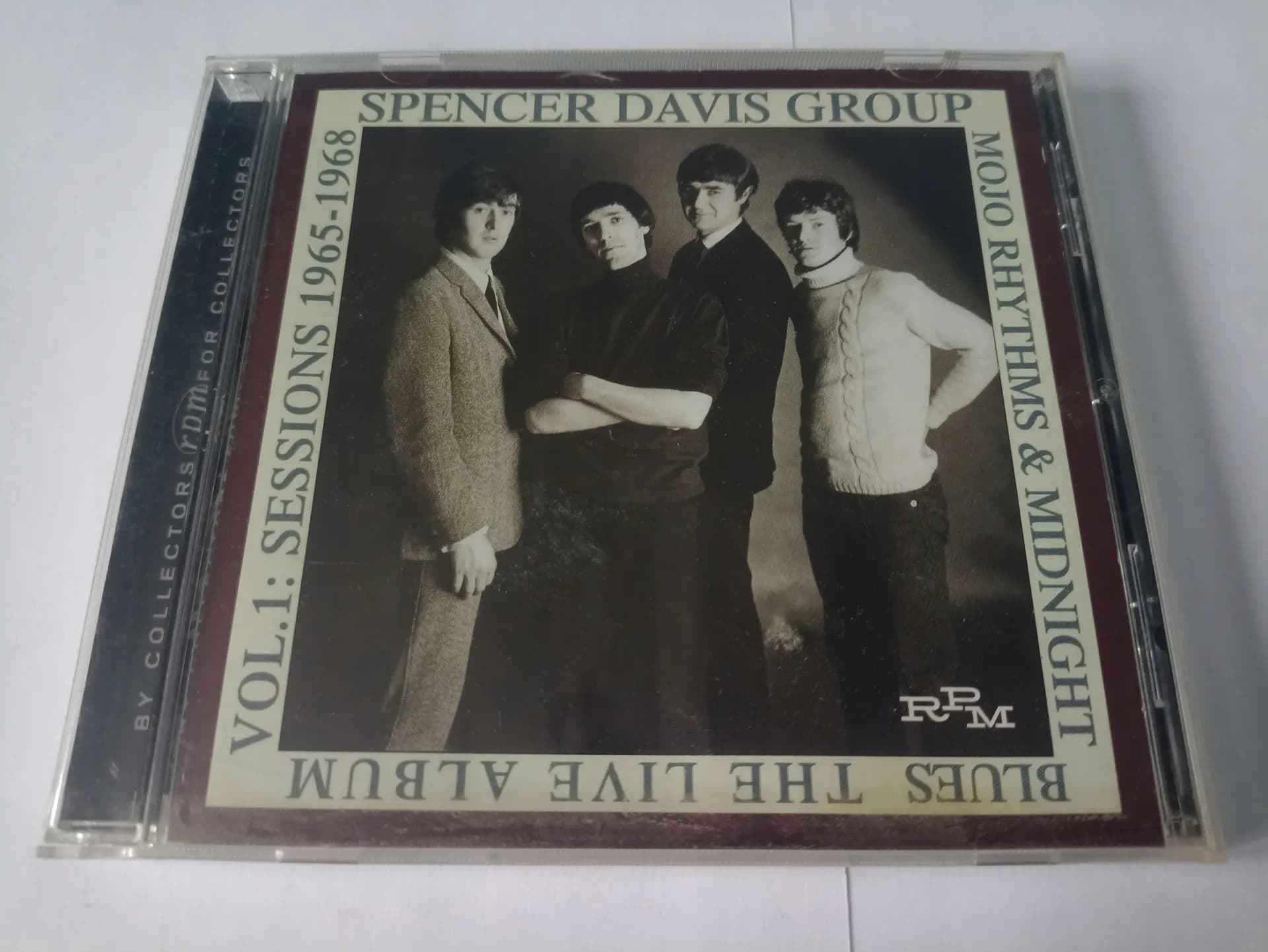 Okładka płyty The Spencer Davis Group - Mojo Rhythms & Midnight Blues