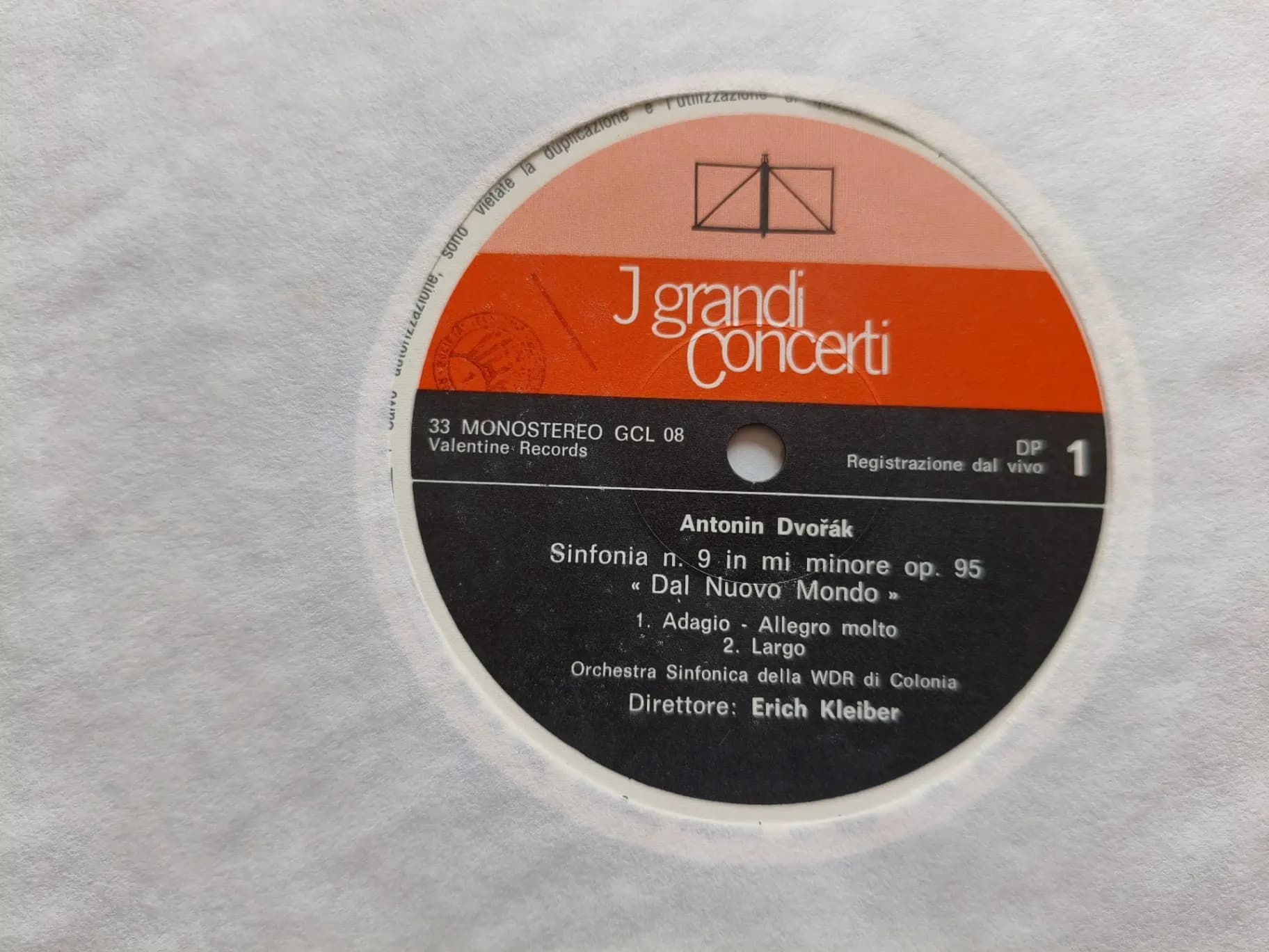 Główne zdjęcie - Dvořák, Kleiber - Sinfonia N.9 In Mi Minore Op.95 "Dal Nuovo Mondo"