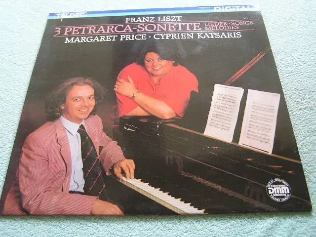 Główne zdjęcie - Liszt, Katsaris - 3 Petrarca-Sonette - Lieder - Liszt, Katsaris - 3 Petrarca-Sonette - Lieder