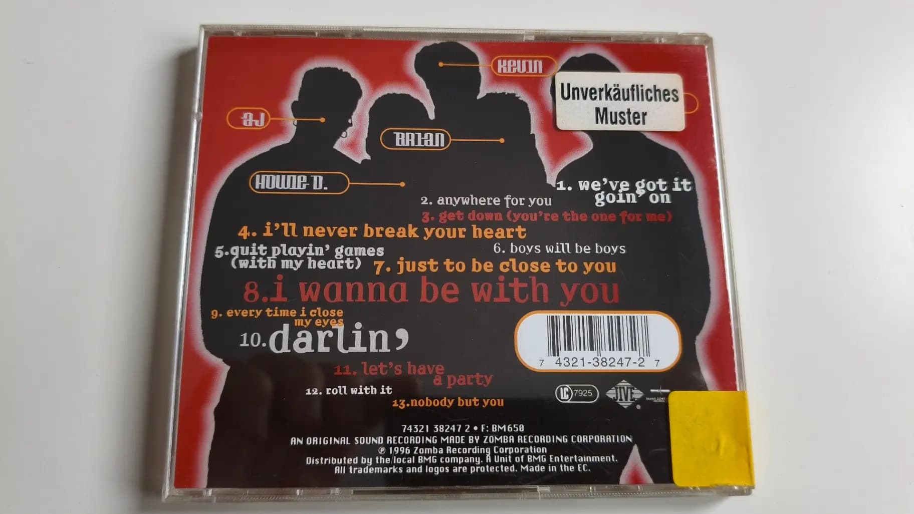 Główne zdjęcie - Backstreet Boys - Backstreet Boys