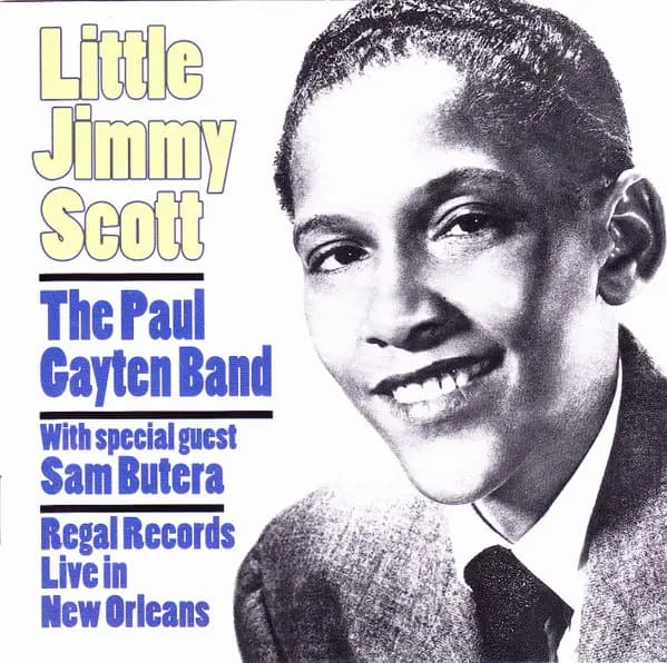 Okładka płyty Jimmy Scott - Regal Records: Live In New Orleans
