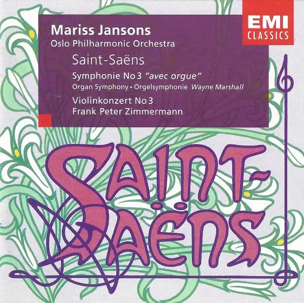 Violinkonzert No 3 - Saint-Saëns, Marshall, Zimmermann, Jansons