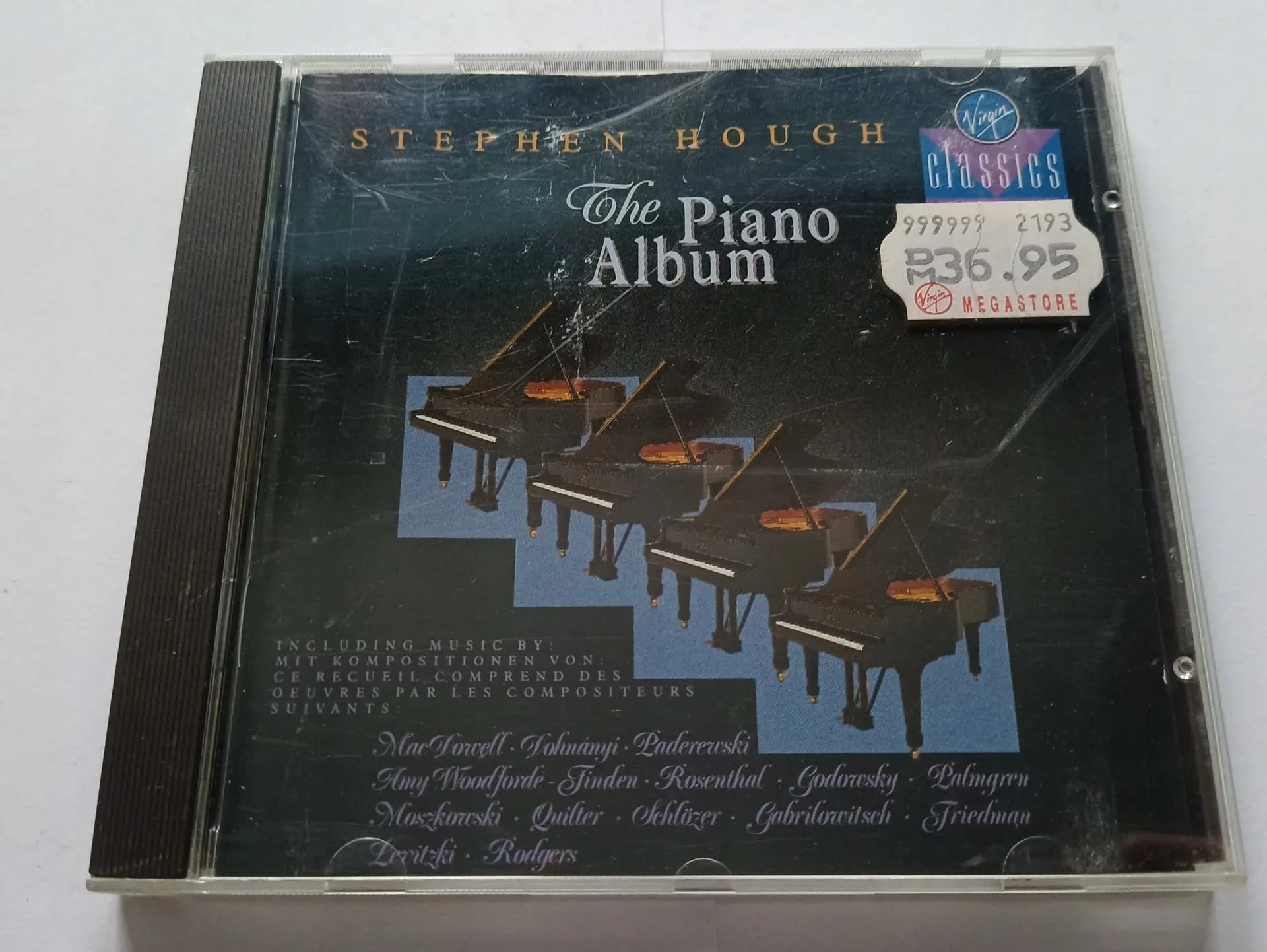 Okładka płyty Stephen Hough - The Piano Album