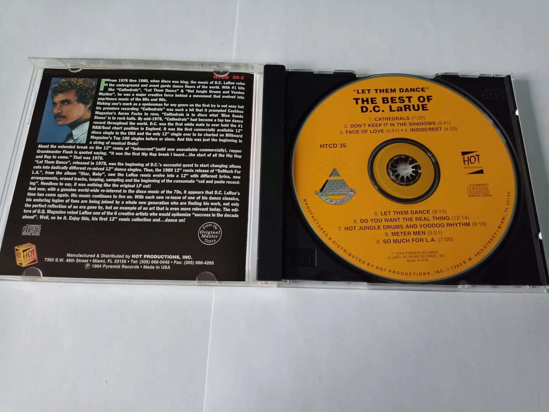 Główne zdjęcie - D.C. LaRue - The Best Of D.C. LaRue