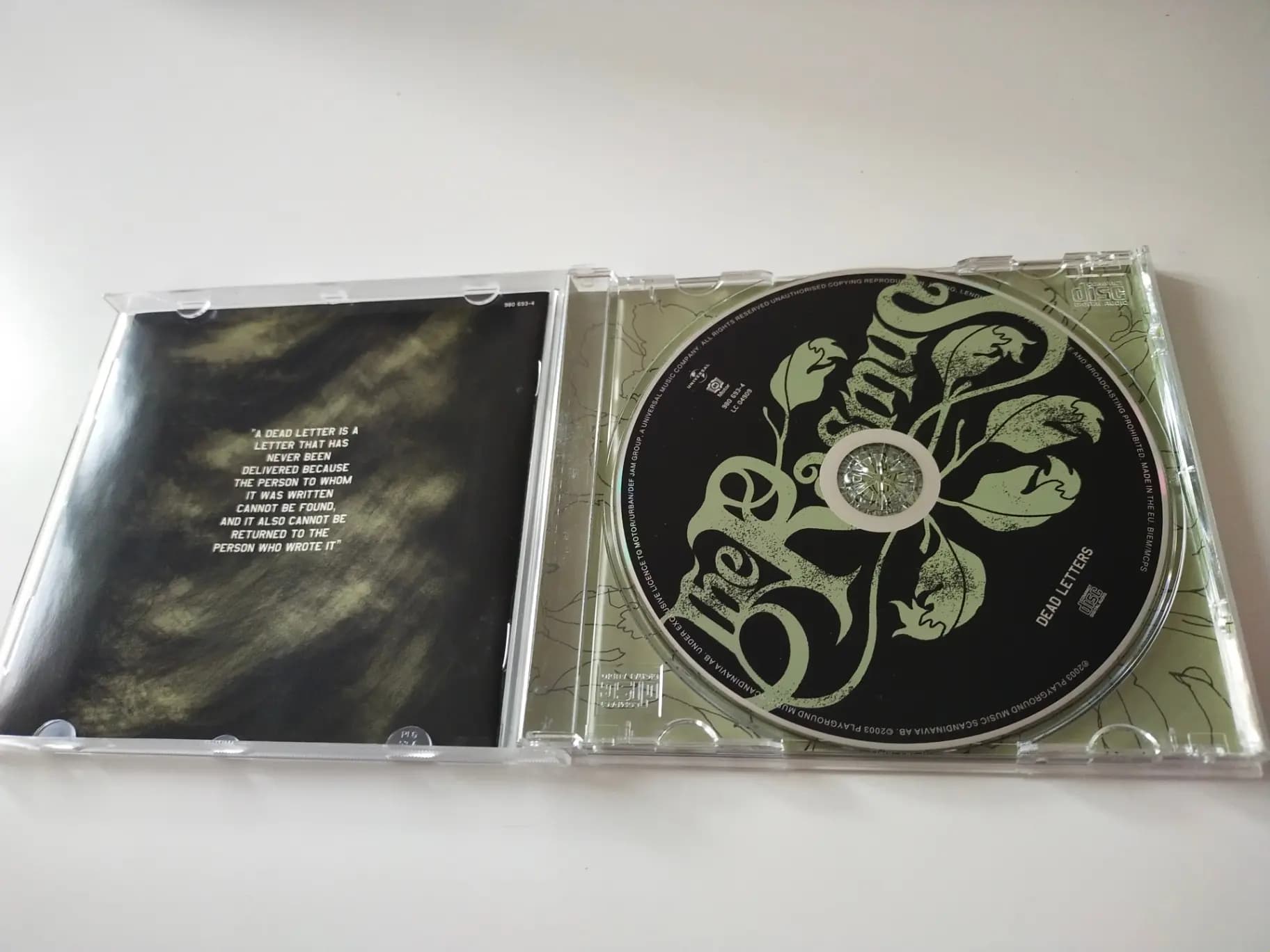 Główne zdjęcie - The Rasmus - Dead Letters