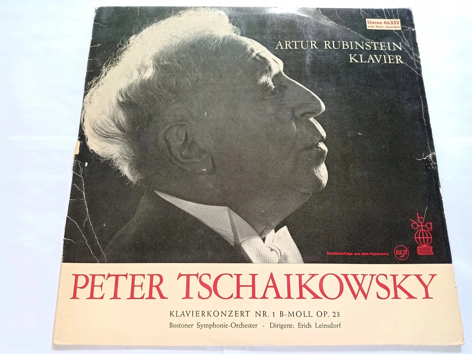 Główne zdjęcie - Peter Tschaikowsky, Artur Rubinstein, Bostoner Symphonie - Orchester, Erich Leinsdorf Klavierkonzert Nr. 1, B Moll, Op. 23