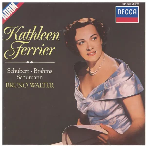 Schubert - Brahms - Schumann - Ferrier, Walter