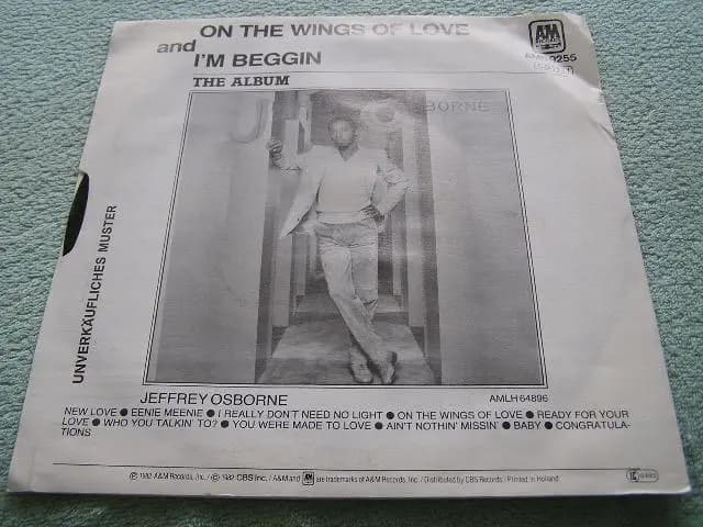 Główne zdjęcie - Jeffrey Osborne - On The Wings Of Love