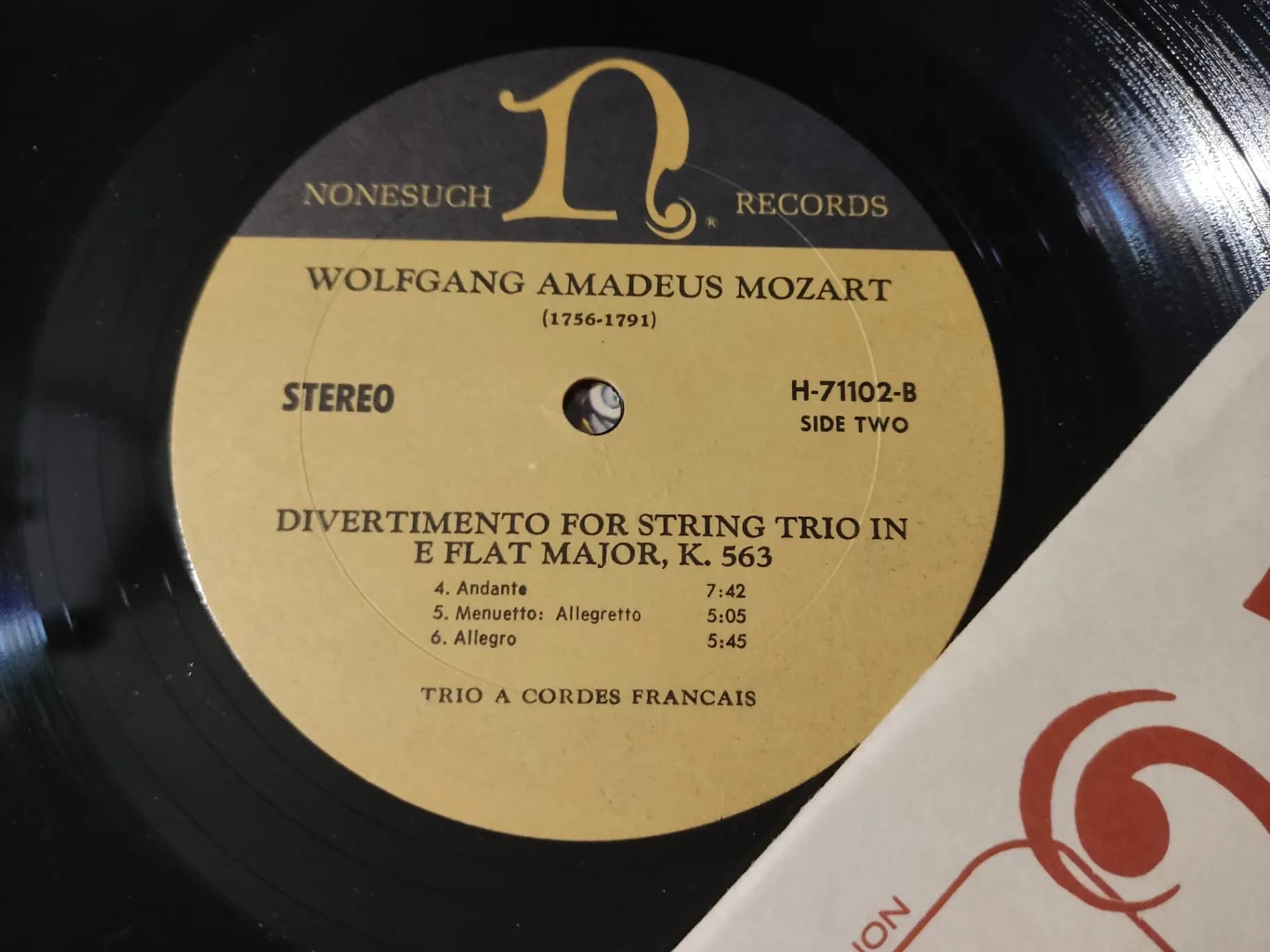 Główne zdjęcie - Wolfgang Amadeus Mozart - Divertimento For String Trio In E Flat Major, K.563