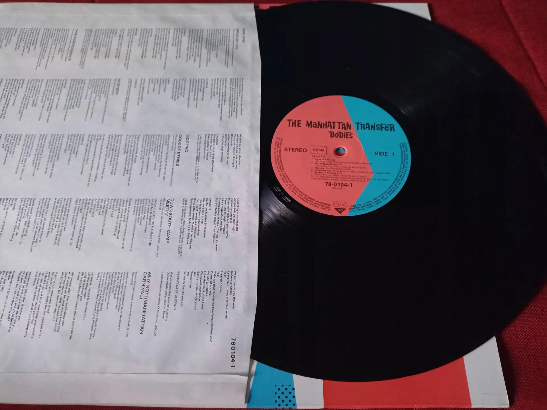 Główne zdjęcie - Various - The Manhattan Transfer – Bodies And Souls