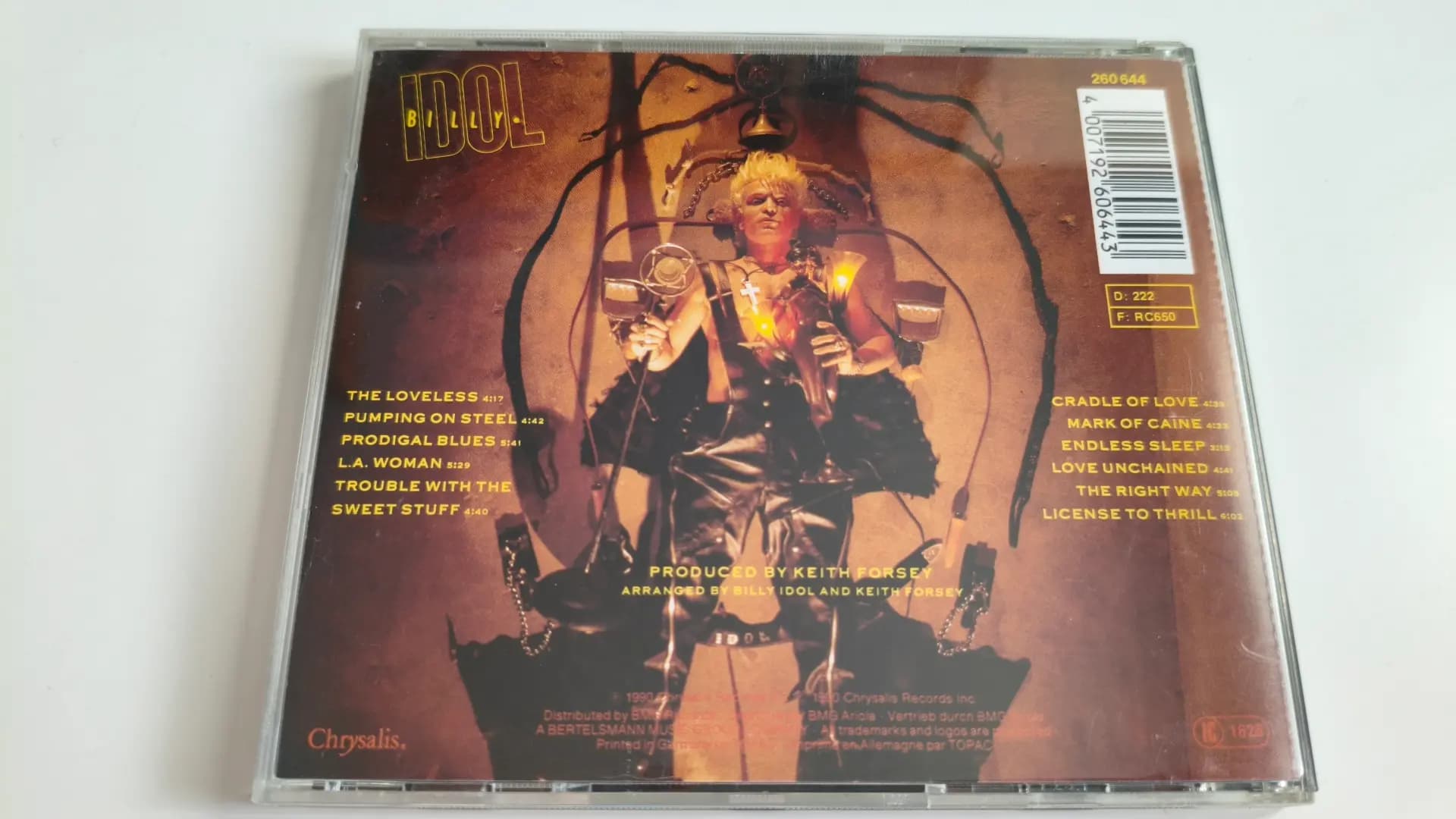 Główne zdjęcie - Billy Idol - Charmed Life