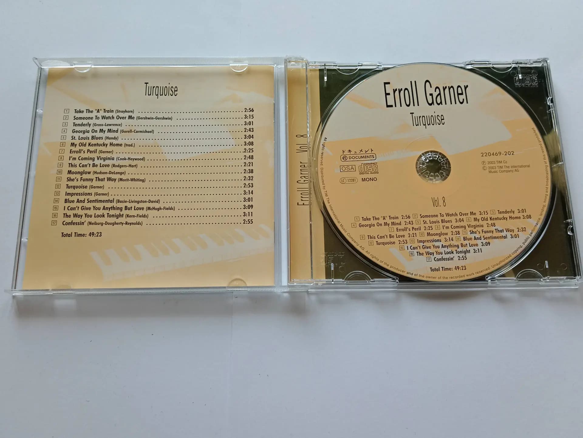 Główne zdjęcie - Erroll Garner - Turquose Vol. 8