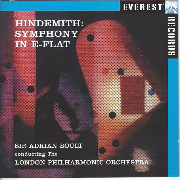 Okładka płyty Hindemith, Boult - Symphony In E-Flat