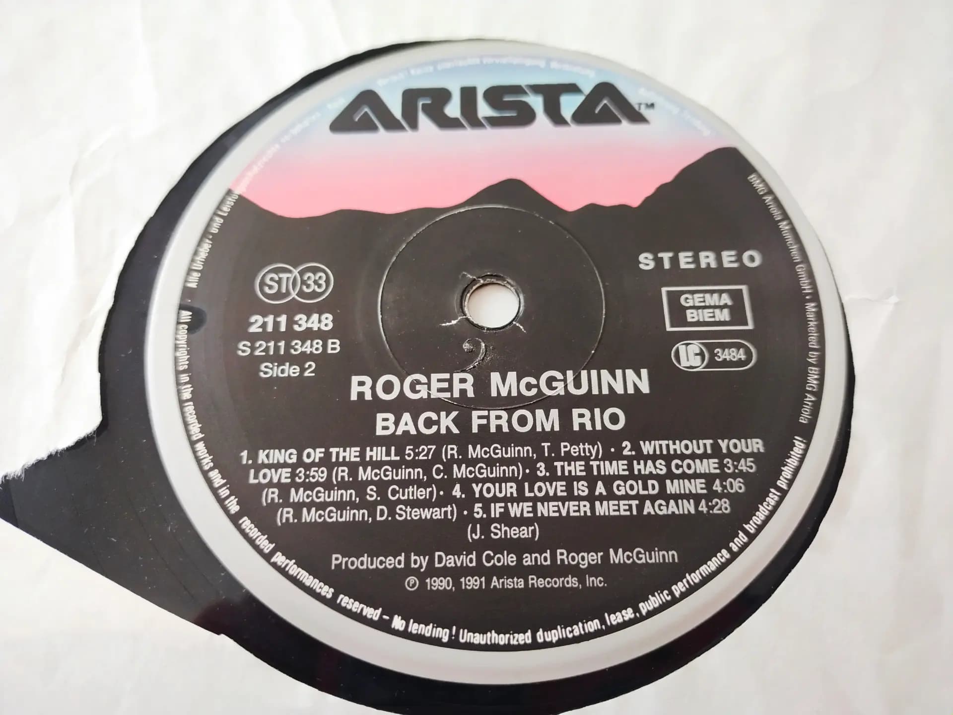 Główne zdjęcie - Roger McGuinn - Back From Rio