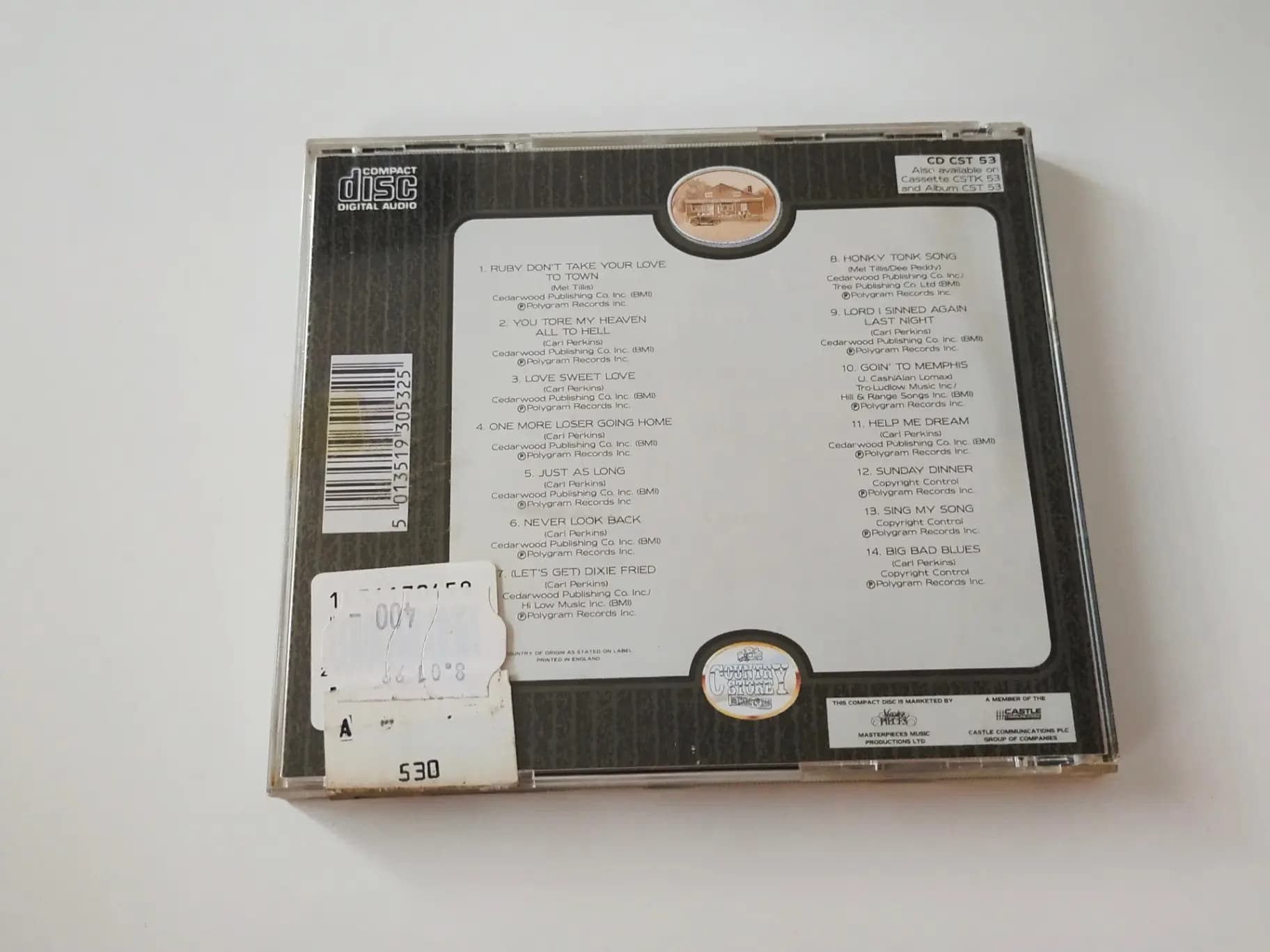 Główne zdjęcie - Carl Perkins - The Country Store Collection